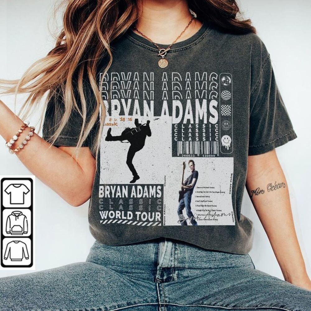Bryan Adams Music Shirt